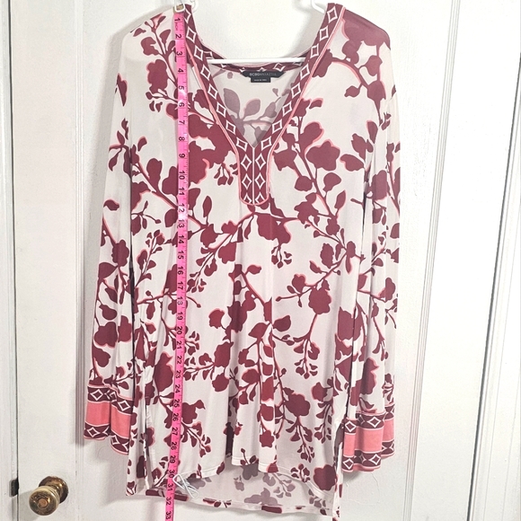 BCBGMaxAzria Floral Blouse - Picture 4 of 6